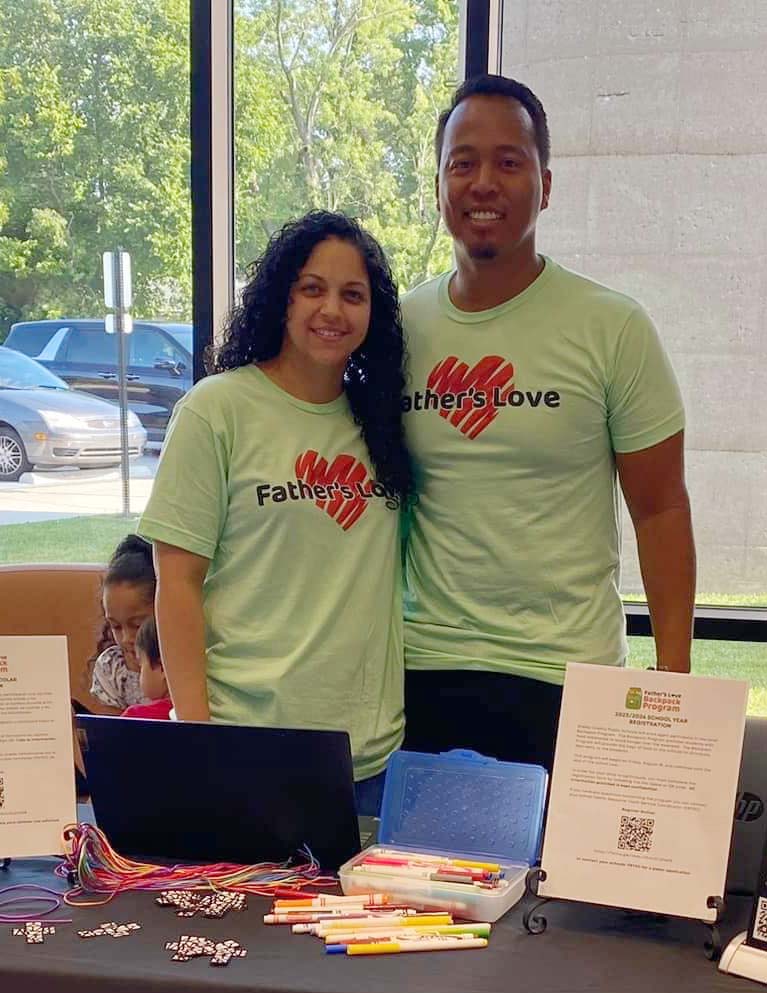 Michelle and Gerald Terrell providing support at Ready Fest 2023.
