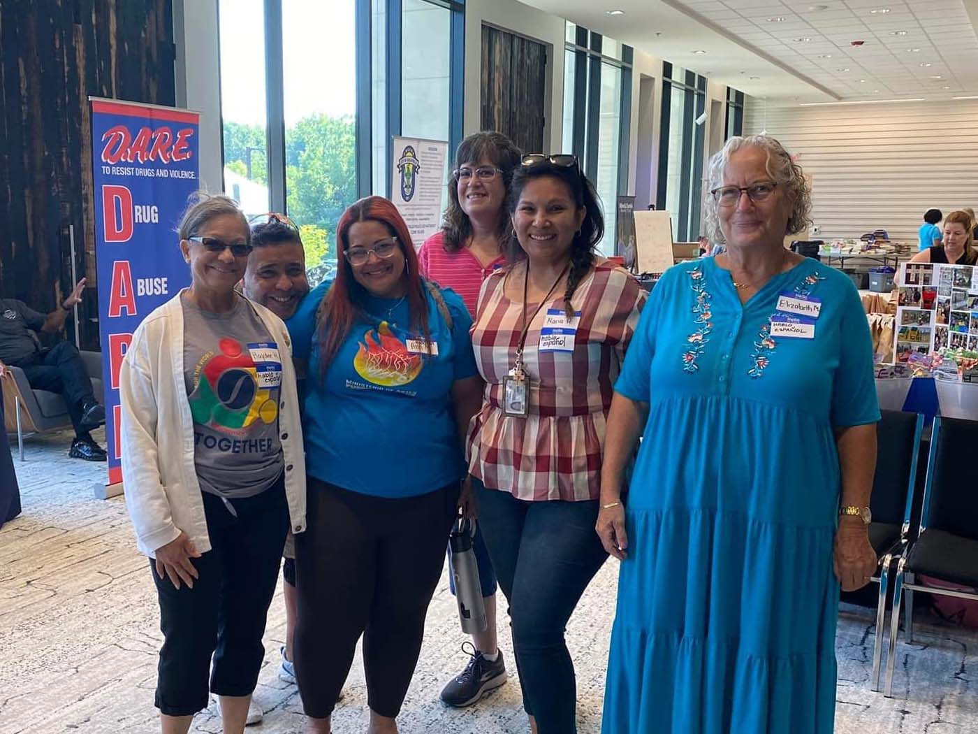Volunteers at Ready Fest 2023